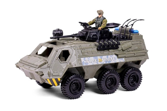 Special Forces Militærsæt m/specialforce kampvogn + tilbehør