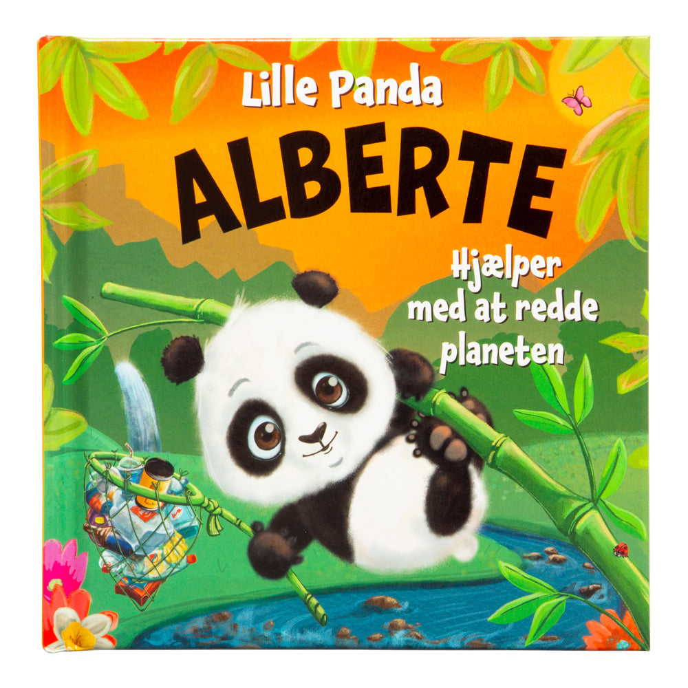 Alberte hjælper lille panda