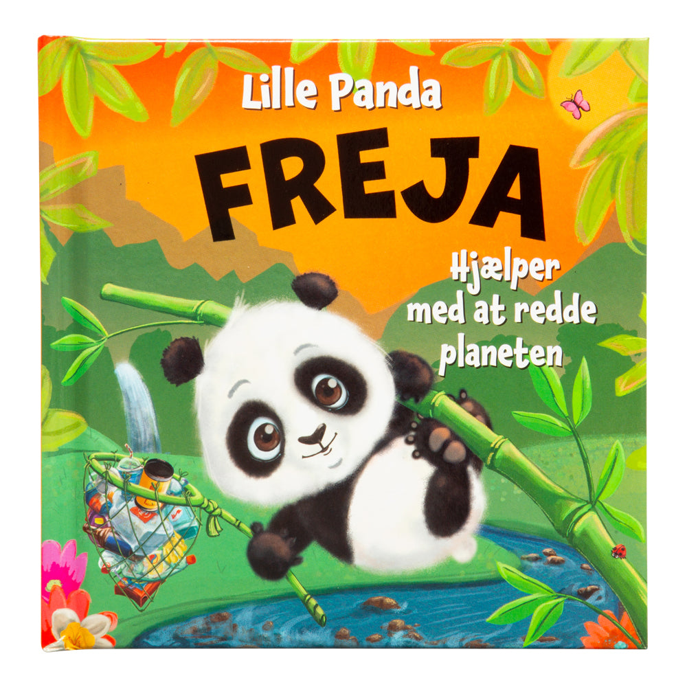 Freja hjælper lille panda