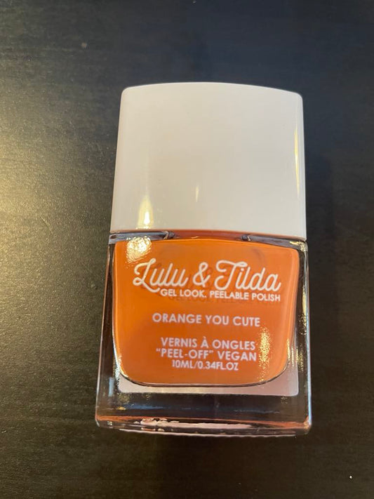 Peel off neglelak Orange you cute