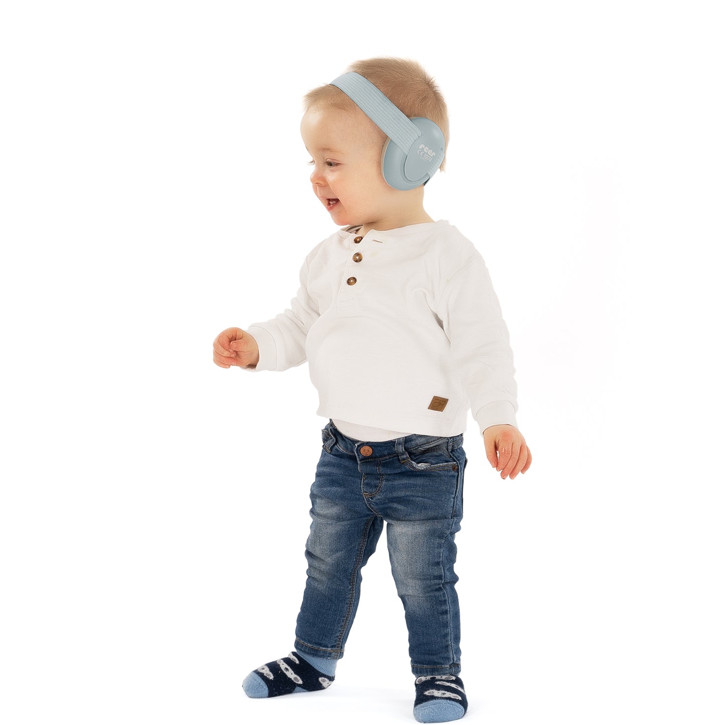 Høreværn til baby - Blå