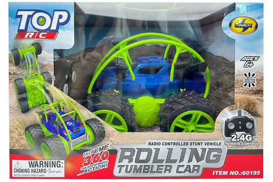 YINRUN Rolling tumbler car R/C 2,4GHz, blue