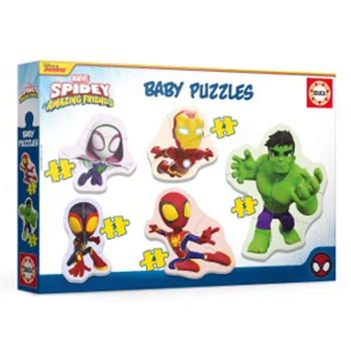 Educa Educa Baby Puzzles Spidey & His Amazing Friends 3 til 5 brikker