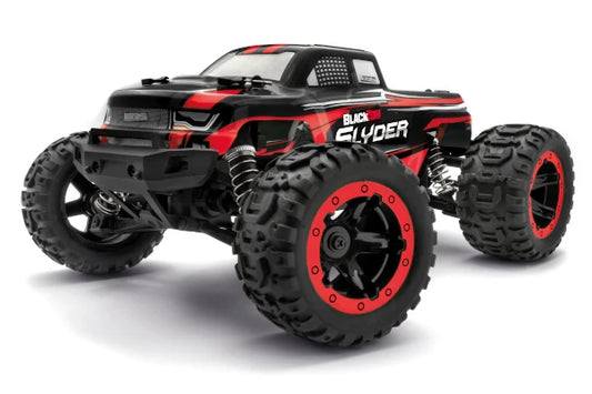 BLACKZON Slyder MT 1/16 4WD Electric Monster Truck - Red