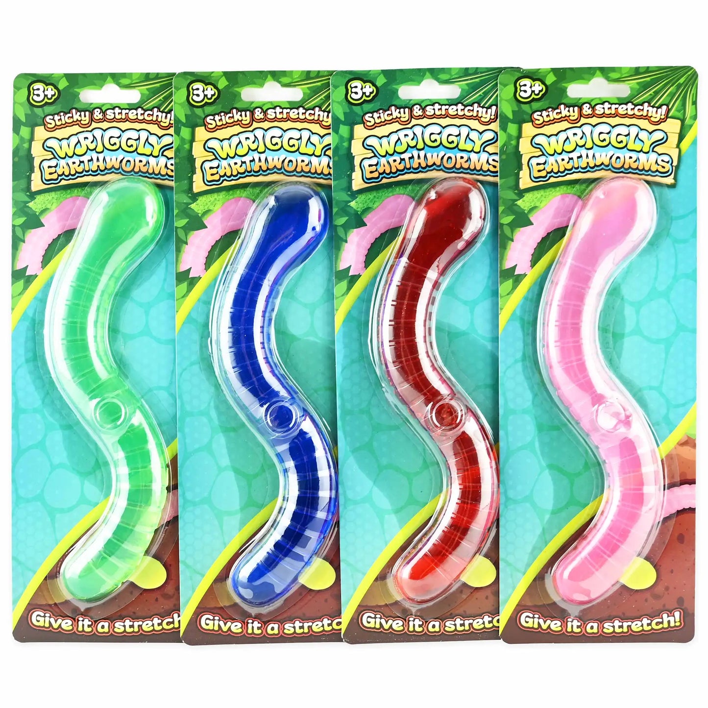 SQUEEZE STICKY WORMS 63g