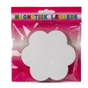Artino Magnetisk lærrede 4stk. blomst 10cm