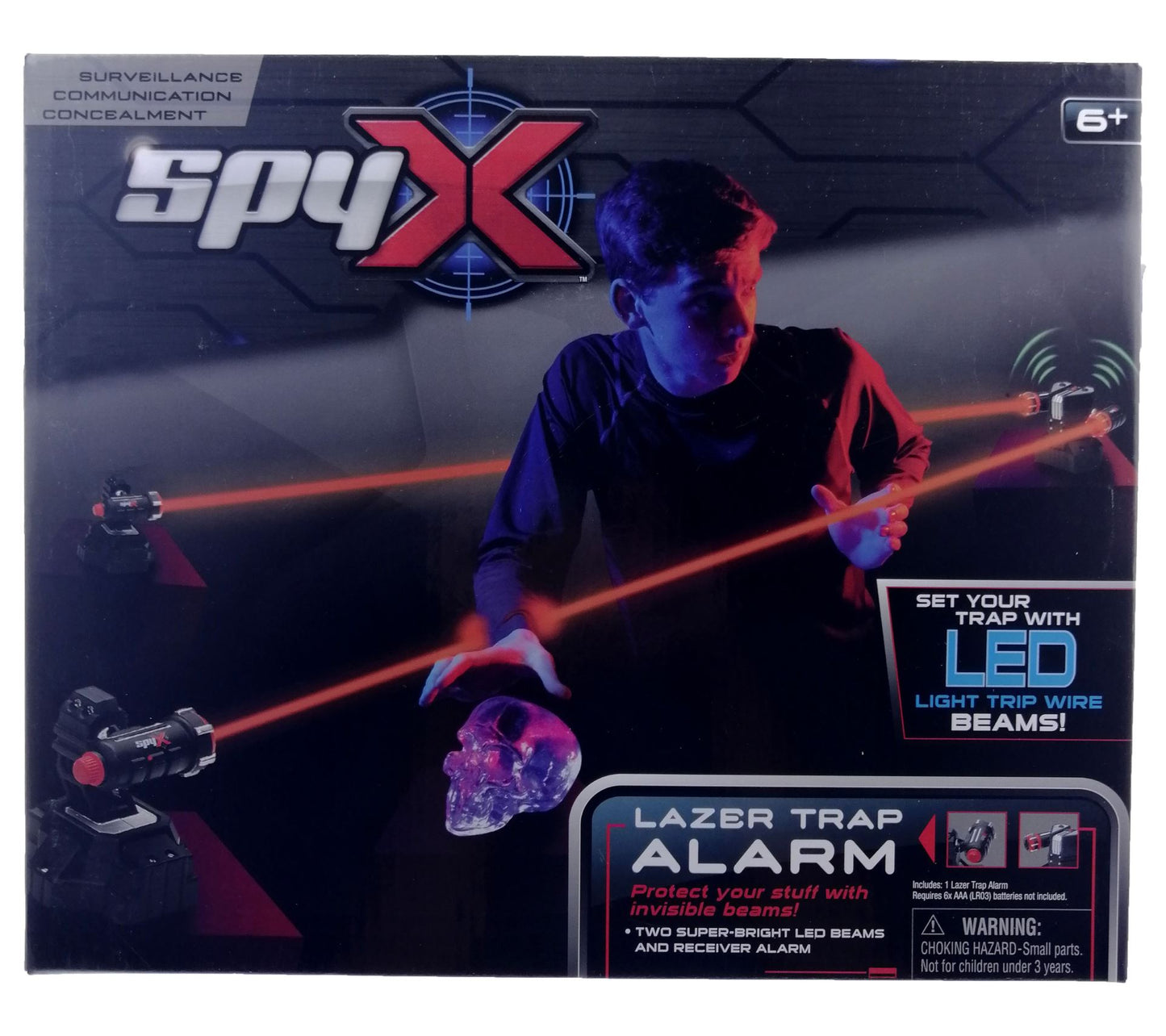 SpyX - Lazer Trap Alarm