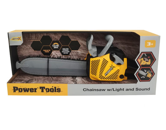 POWER X, Kædesav med lys og lyd