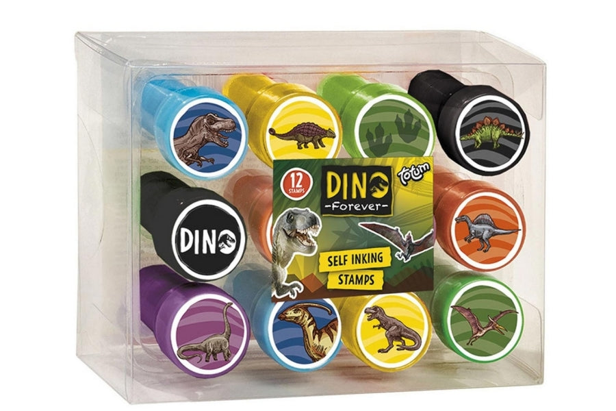 DINOSAURUS stempler, 12 stk.