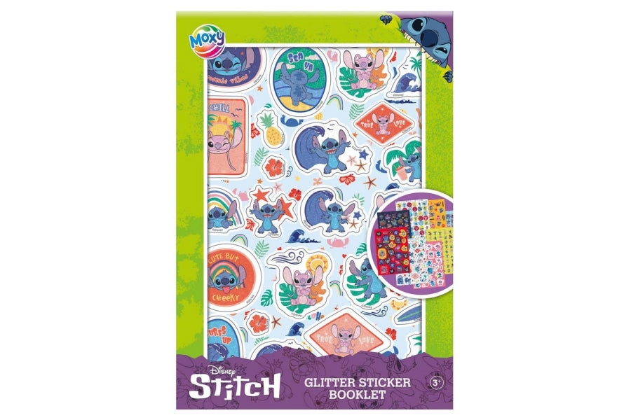 DISNEY STITCH Glitter Sticker Book A5