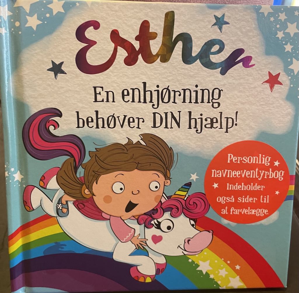 Esther en enhjørning behøver din hjælp