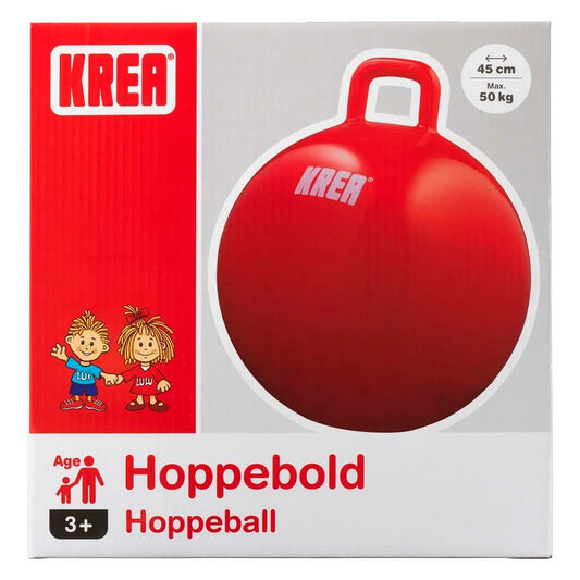 KREA Hoppebold  rød