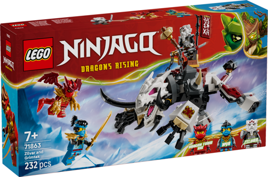 LEGO Zilvar og dragebæstet Grimtak 71863