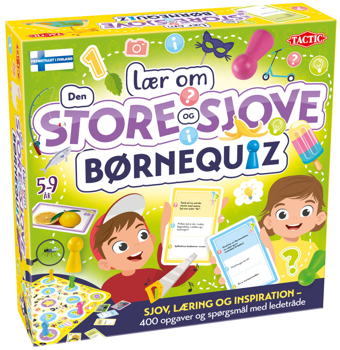 Lær om: Den Store og Sjove Børnequiz