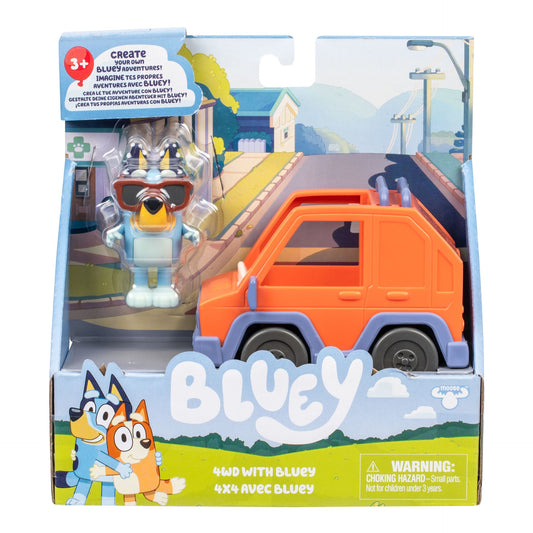 Bluey, Køretøj med figur Bluey i 4WD