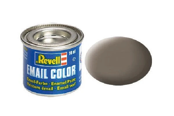 Revell maling nr. 87 REVELL Enamel 14 ml. earth brown mat