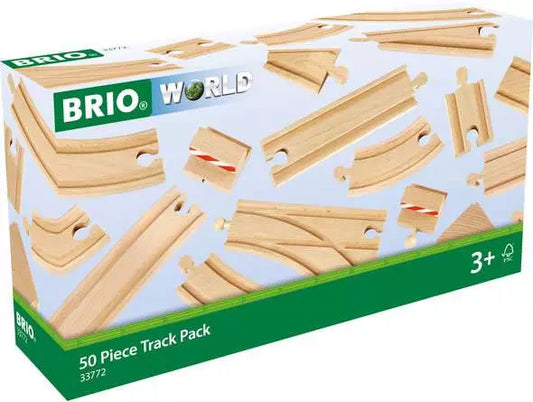 BRIO stort skinnesæt, 50 dele  33772