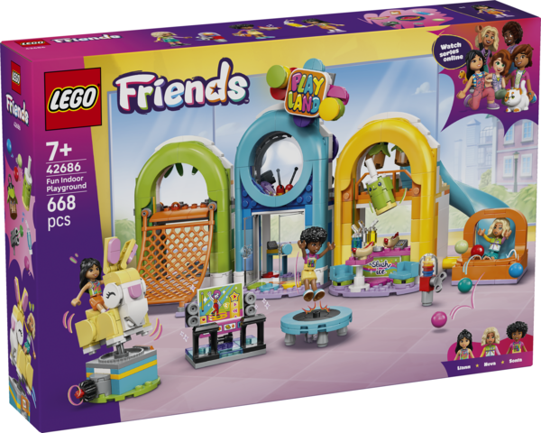 LEGO Friends Sjovt indendørs legeland 42686