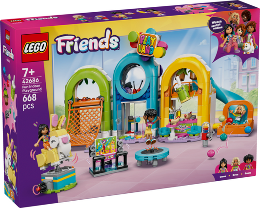 LEGO Friends Sjovt indendørs legeland 42686