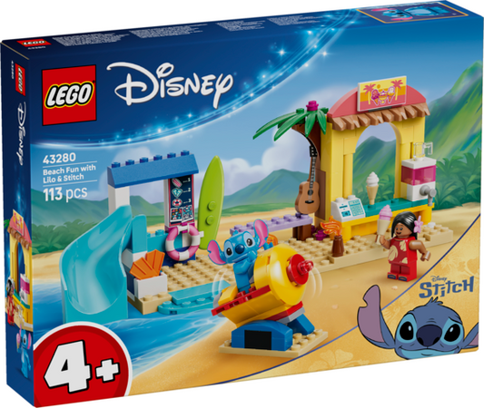 LEGO Strandsjov med Lilo og Stitch 43280