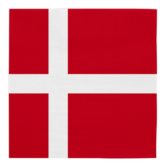 Danmarks Servietter 20 stk 33 * 33 cm