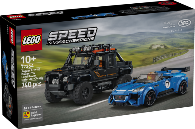LEGO Jaguar Project 7 og Land Rover 77264