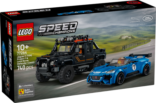 LEGO Jaguar Project 7 og Land Rover 77264