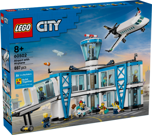 LEGO City Lufthavn med fly 60502
