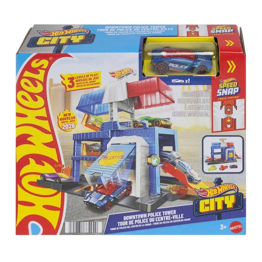 Hot Wheels City Downtown Police Station