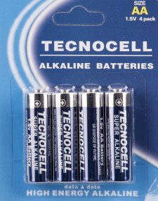 TECNOCELL ALKALINE 4xAA