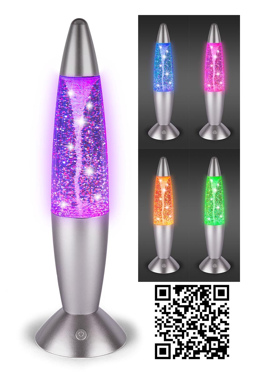 TOP-L TORNADO+GLITTERLAMPE