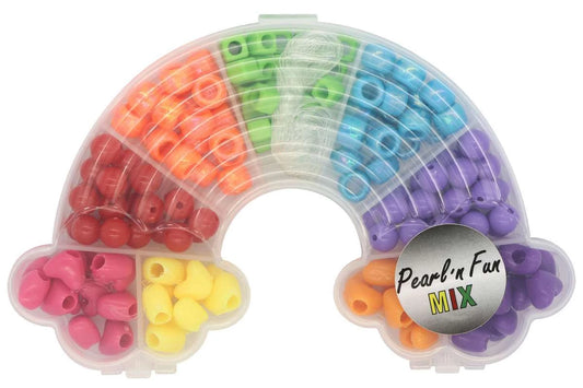 Pearl ´n Fun Regnbue perlemix ass. former og farver