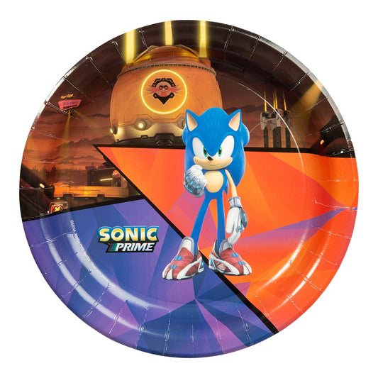 Sonic prime paptallerken 23 cm