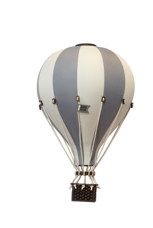 Luftballon mørkegrå/creme Medium