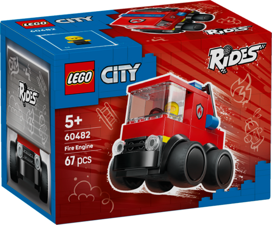 LEGO City Rides Motorer – Brandbil 60482