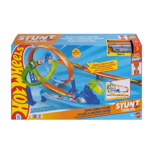 Hot Wheels Stunt Tracks Double Loop Smash