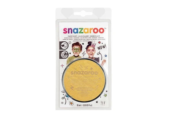 SNAZAROO Sminkefarve 18ml blister Guld