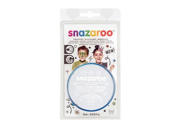 SNAZAROO Sminkefarve 18ml blister Hvid