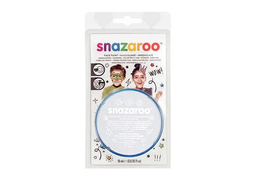 SNAZAROO Sminkefarve 18ml blister Hvid