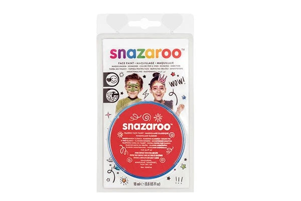 SNAZAROO Sminkefarve 18ml blister bright rød