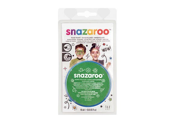 SNAZAROO Sminkefarve 18ml blister Grøn