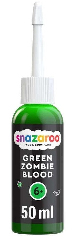 SNAZAROO Sminkefarve grønt zombie blod 50ml