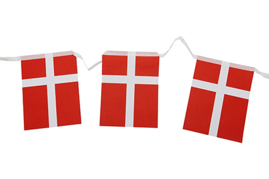 Flagguirlande A5, 8 flag, 2,5M