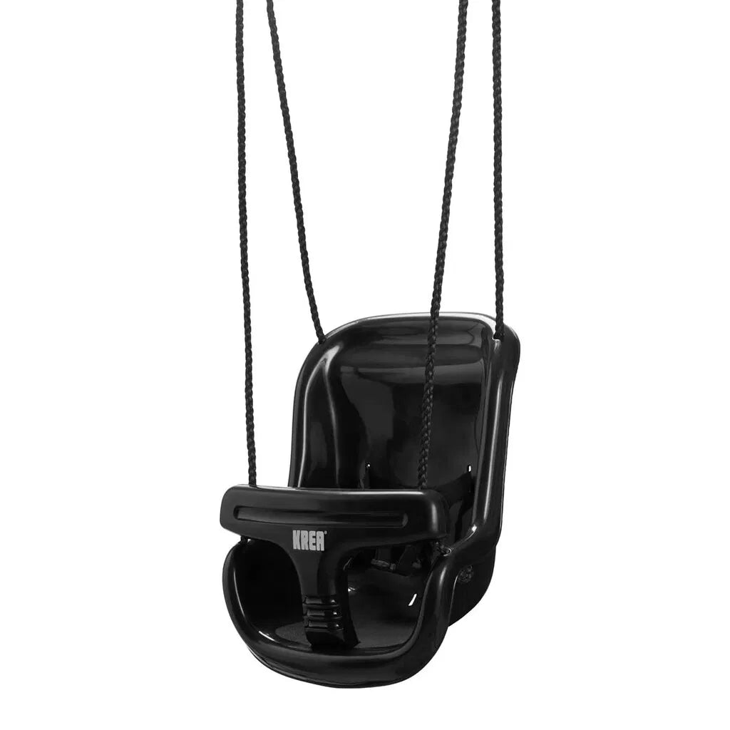 KREA Swing w/High Back In Plastic Black