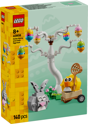 LEGO Seasons and Occasions Påskehare og kylling på æggejagt 40808