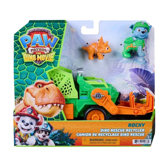 Paw Patrol Movie 3 Dino Theme Vehicle Rocky