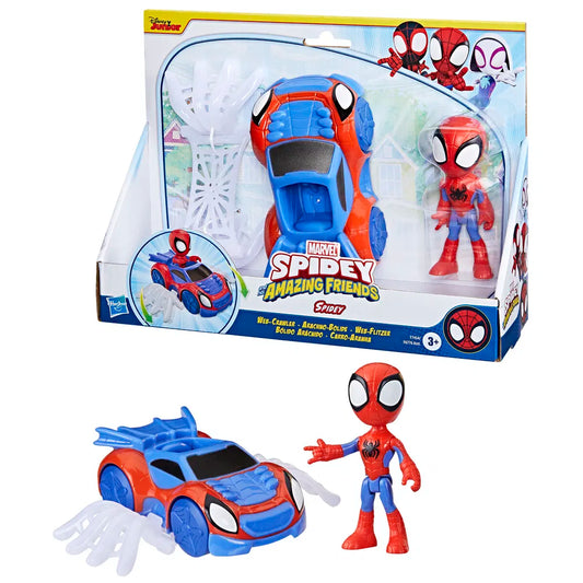 Spidey & Friends Vehicle & Figure 10 cm - Spidey