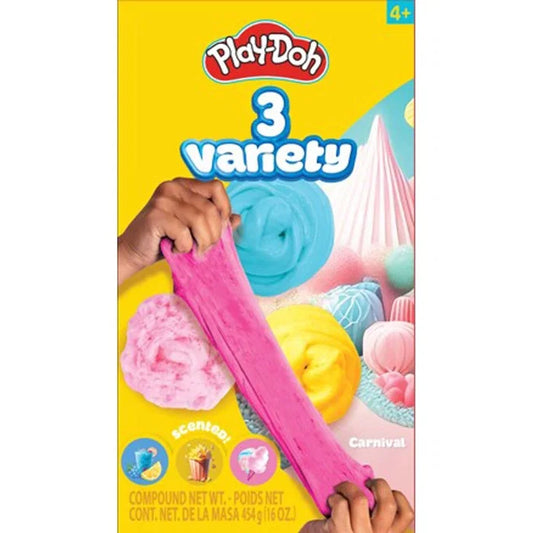 Play-Doh 3 farver i bøtte - Carnival