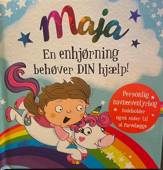 Maja en enhjørning behøver din hjælp