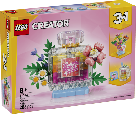 LEGO Blomsterpynt: Parfumeflaske  31383